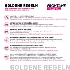 Frontline Tri-Act Gegen Zecken, Flöhe Und Fliegende Insekten Für Hunde 35 Frontline Tri-Act Gegen Zecken, Flöhe Und Fliegende Insekten Für Hunde -Haustierprodukte frontline tri act fr hunde 5 10 kg 183931 0500 none