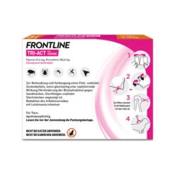 Frontline Tri-Act Gegen Zecken, Flöhe Und Fliegende Insekten Für Hunde 33 Frontline Tri-Act Gegen Zecken, Flöhe Und Fliegende Insekten Für Hunde -Haustierprodukte frontline tri act fr hunde 5 10 kg 183946 0500 none