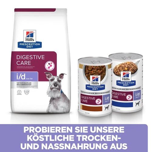 Hill's Prescription Diet I/d Low Fat Digestive Care Hundefutter Original 4 Hill's Prescription Diet I/d Low Fat Digestive Care Hundefutter Original – Bild 2
