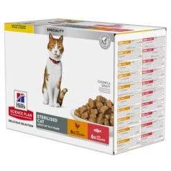 Hill's Science Plan Sterilised - Adult Cat 19 Hill's Science Plan Sterilised - Adult Cat -Haustierprodukte hills science plan feline adult sterilised chicken 218791 0500 none
