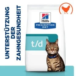 Hill's T/d - Dental Care - Prescription Diet - Feline 11 Hill's T/d - Dental Care - Prescription Diet - Feline -Haustierprodukte hills td dental care prescription diet feline 218012 0500 none