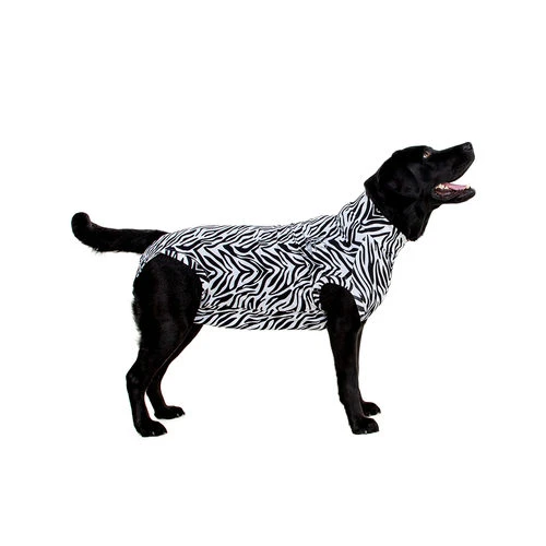 Medical Pet Shirt Hund Zebra-Muster 3 Medical Pet Shirt Hund Zebra-Muster