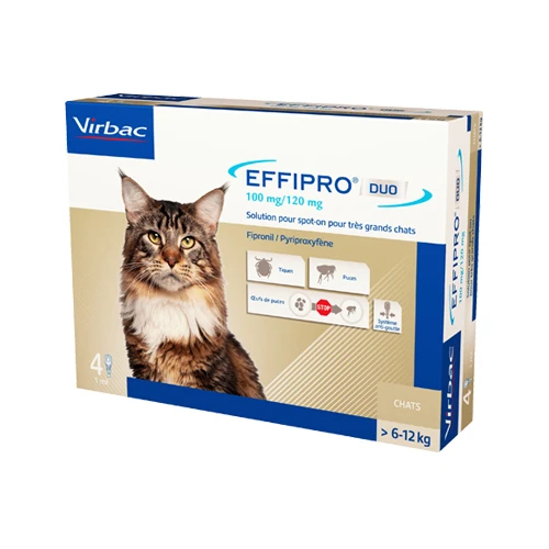 Virbac Effipro DUO Spot-on Für Katzen 4 Virbac Effipro DUO Spot-on Für Katzen – Bild 2
