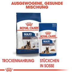 Royal Canin Maxi Ageing 8+ Wet - Hundefutter 16 Royal Canin Maxi Ageing 8+ Wet - Hundefutter -Haustierprodukte royal canin maxi ageing 8 wet hondenvoer 129089 0500 none