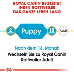 Royal Canin Rottweiler Puppy - Hundefutter 14 Royal Canin Rottweiler Puppy - Hundefutter -Haustierprodukte royal canin rottweiler puppy hondenvoer 140002 0500 none