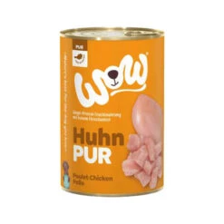 WOW! PUR 100 % Hundefutter - Dose 8 WOW! PUR 100 % Hundefutter - Dose -Haustierprodukte wow puur 100 hondenvoer blik 208682 0500 none