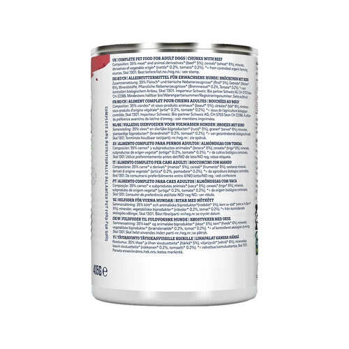 Yarrah - Bröckchen In Soße Rind Mit Brennnessel & Tomate Bio 4 Yarrah - Bröckchen In Soße Rind Mit Brennnessel & Tomate Bio – Bild 2